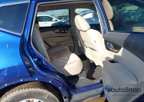 2017 Nissan Rogue Sv из США, поврежденный, VIN KNMAT2MV2HP554124